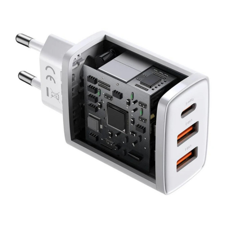 شارژر دیواری باسئوس مدل Compact Quick 30w