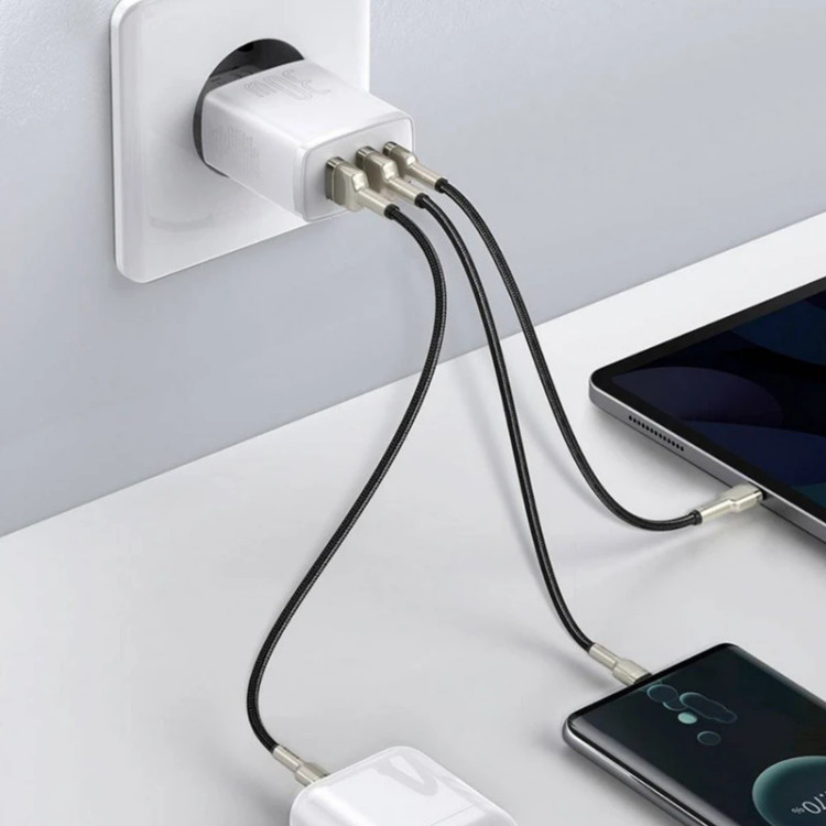 شارژر دیواری باسئوس مدل Compact Quick 30w
