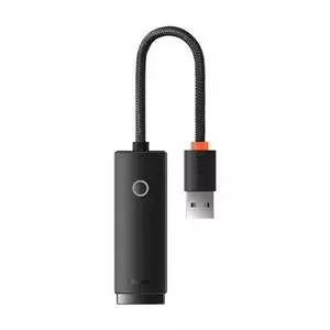 مبدل یواسبی به پورت شبکه بیسوس Baseus Ethernet Adapter USB to RJ45 LAN Port WKQX000113مبدل یواسبی به پورت شبکه بیسوس Baseus Ethernet Adapter USB to RJ45 LAN Port WKQX000113