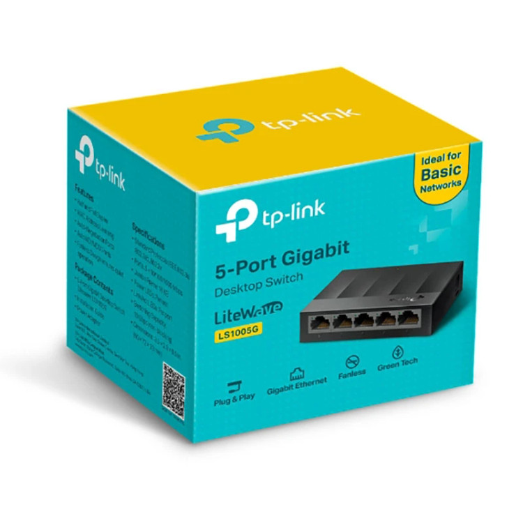سوییچ 6 پورت نتربیت مدل NGS-F1006P-A