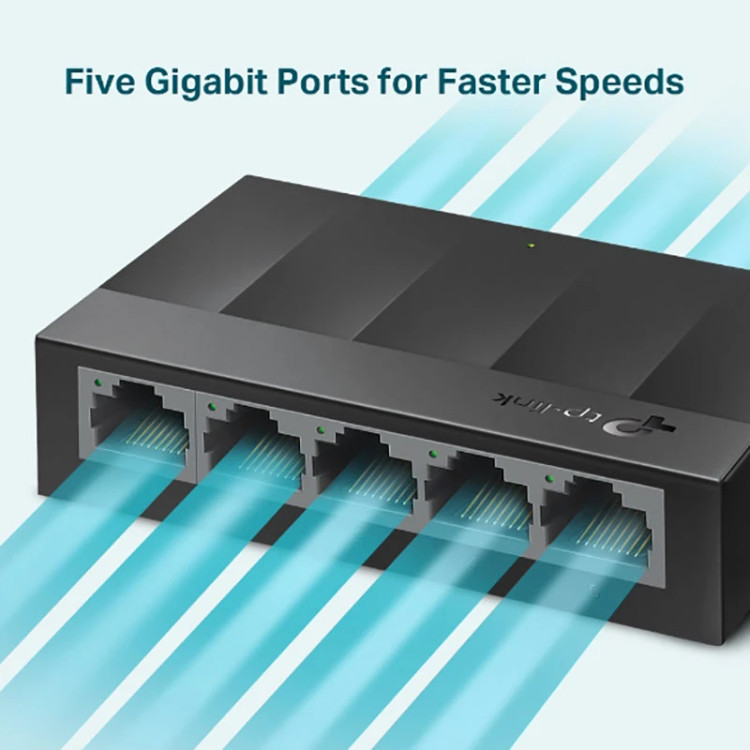 سوییچ 6 پورت نتربیت مدل NGS-F1006P-A