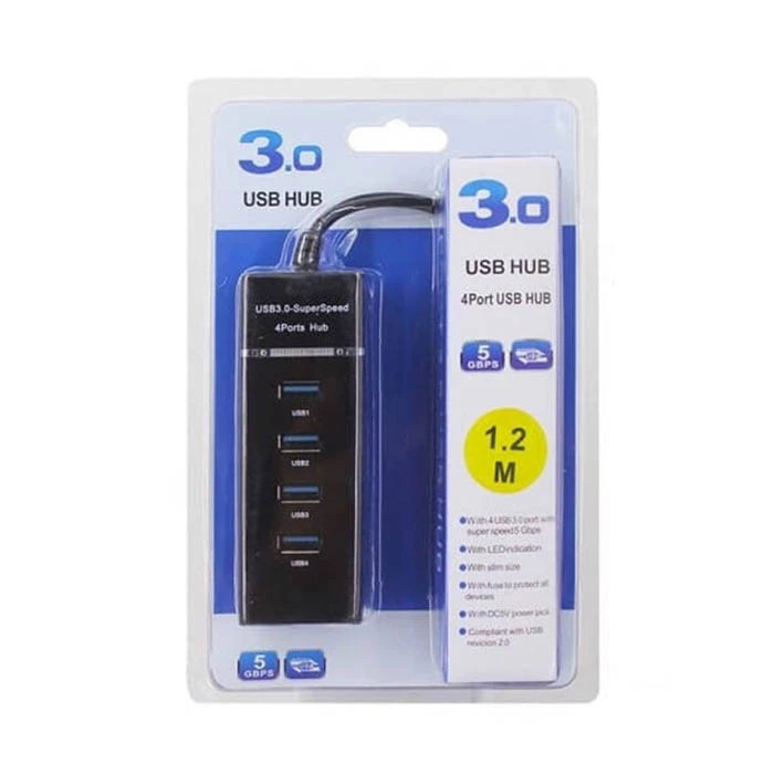 هاب 4 پورت USB 3.0 SuperSpeed مدل RT-303