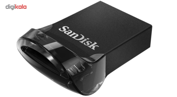 فلش مموری 128 گیگابایت سن دیسک مدل Ultra Fit، دارای رابط USB 3.1، سرعت استاندارد انتقال اطلاعات 10 گیگابیت بر ثانیه