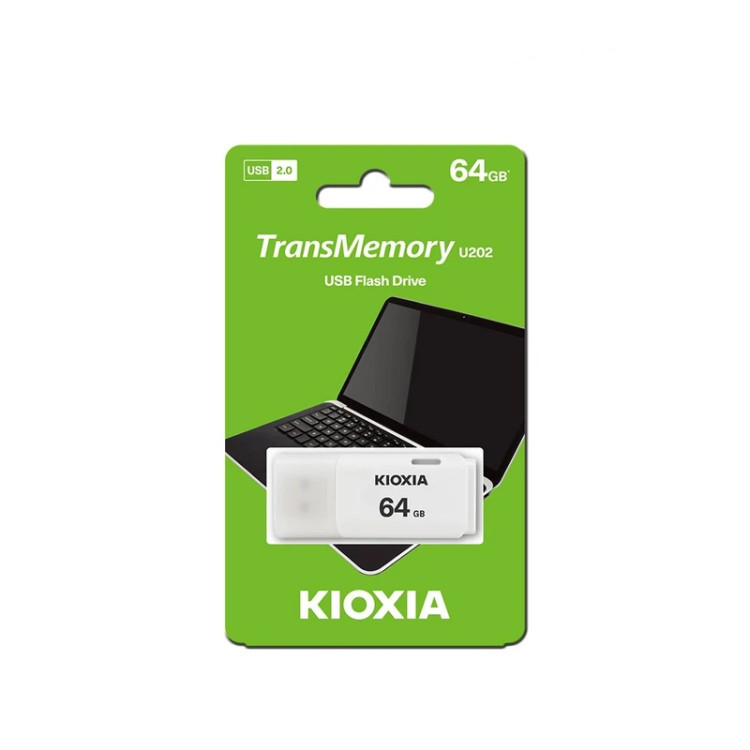 فلش مموری 64 گیگابایت کیوکسیا مدل U202، دارای رابط USB 2.0