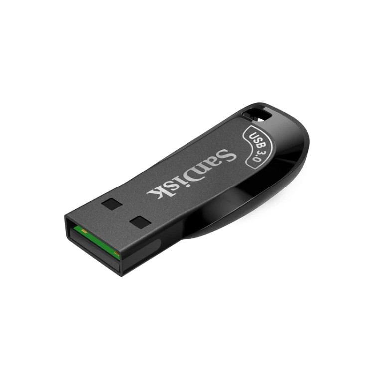 فلش مموری 64 گیگابایت سن دیسک مدل ULTRA SHIFT CZ410، دارای رابط USB 3.0، نرمافزار امنیتی و نرمافزار بازیابی فایلها