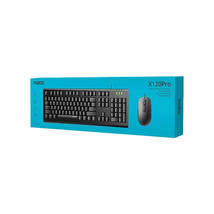 کیبورد و ماوس رپو مدل X120 PRO,