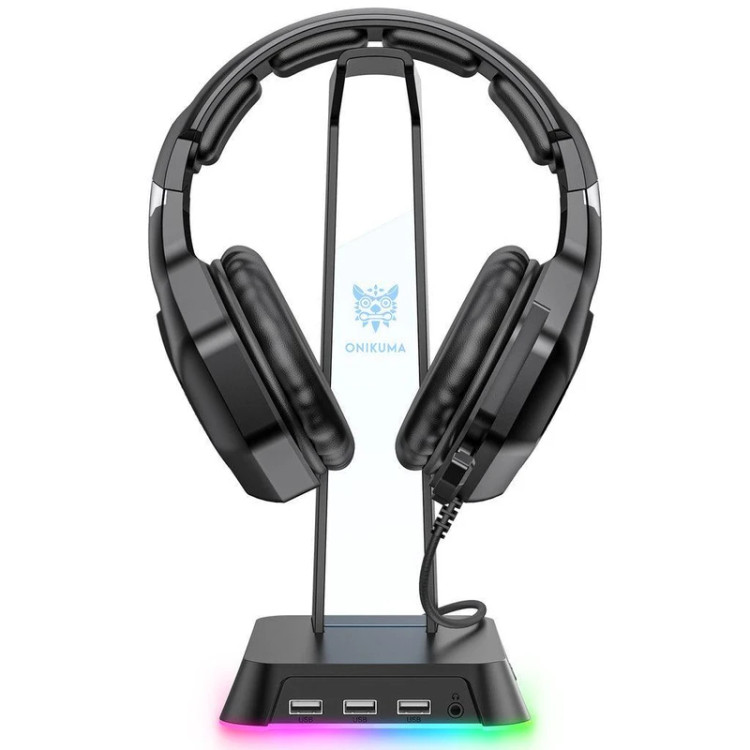 پایه نگهدارنده هدفون اونیکوما مدل USB هاب کد st-2