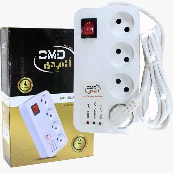 محافظ برق 4 خانه مدل:OMD-401